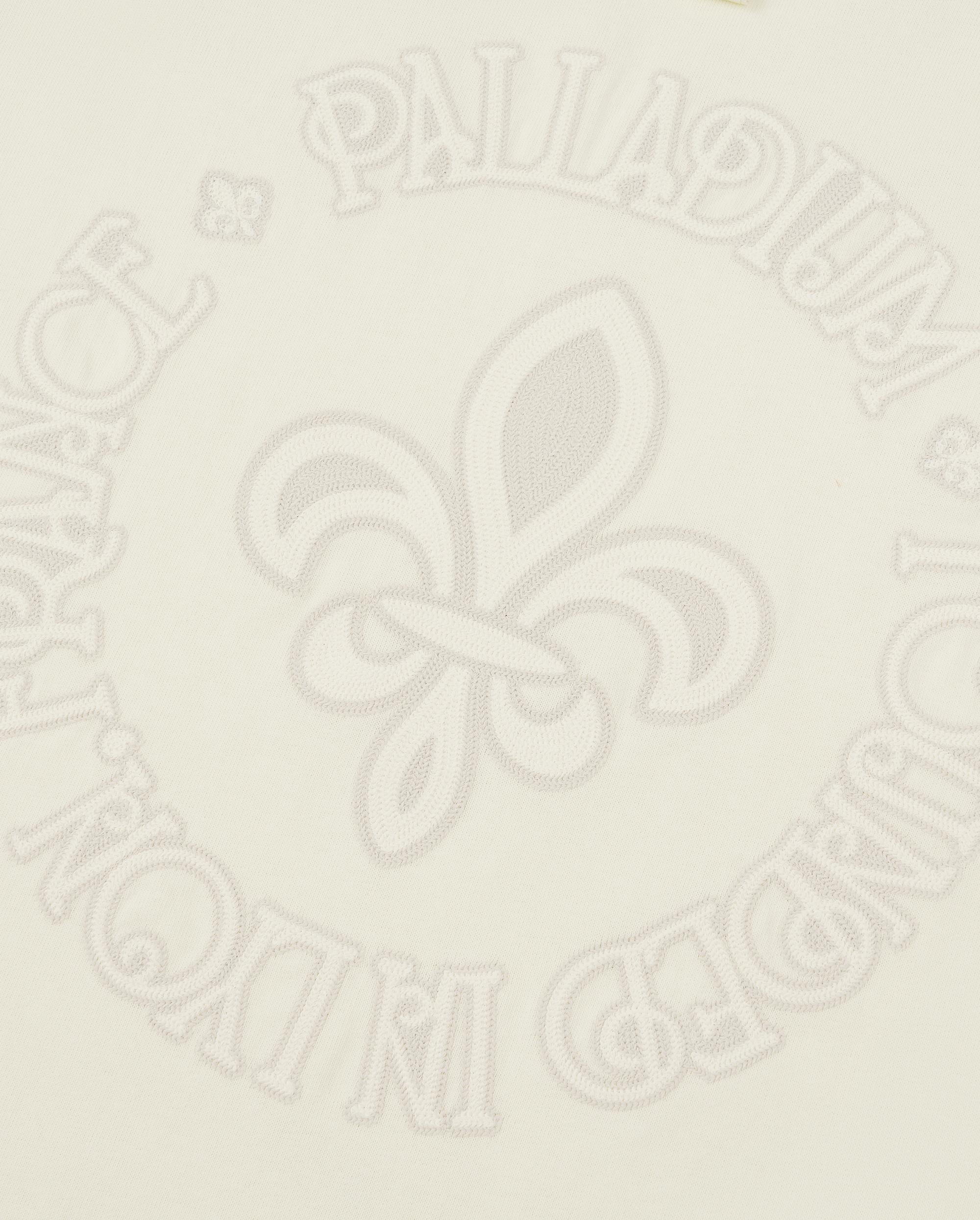 1010614-232 | MEN'S PALLADIUM IRIS LOGO LOOSE FIT COTTON T-SHIRT | VANILLA ICE