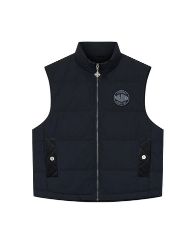 1010615-032 | MEN'S PALLADIUM LOGO DOWN VEST | TAP SHOE