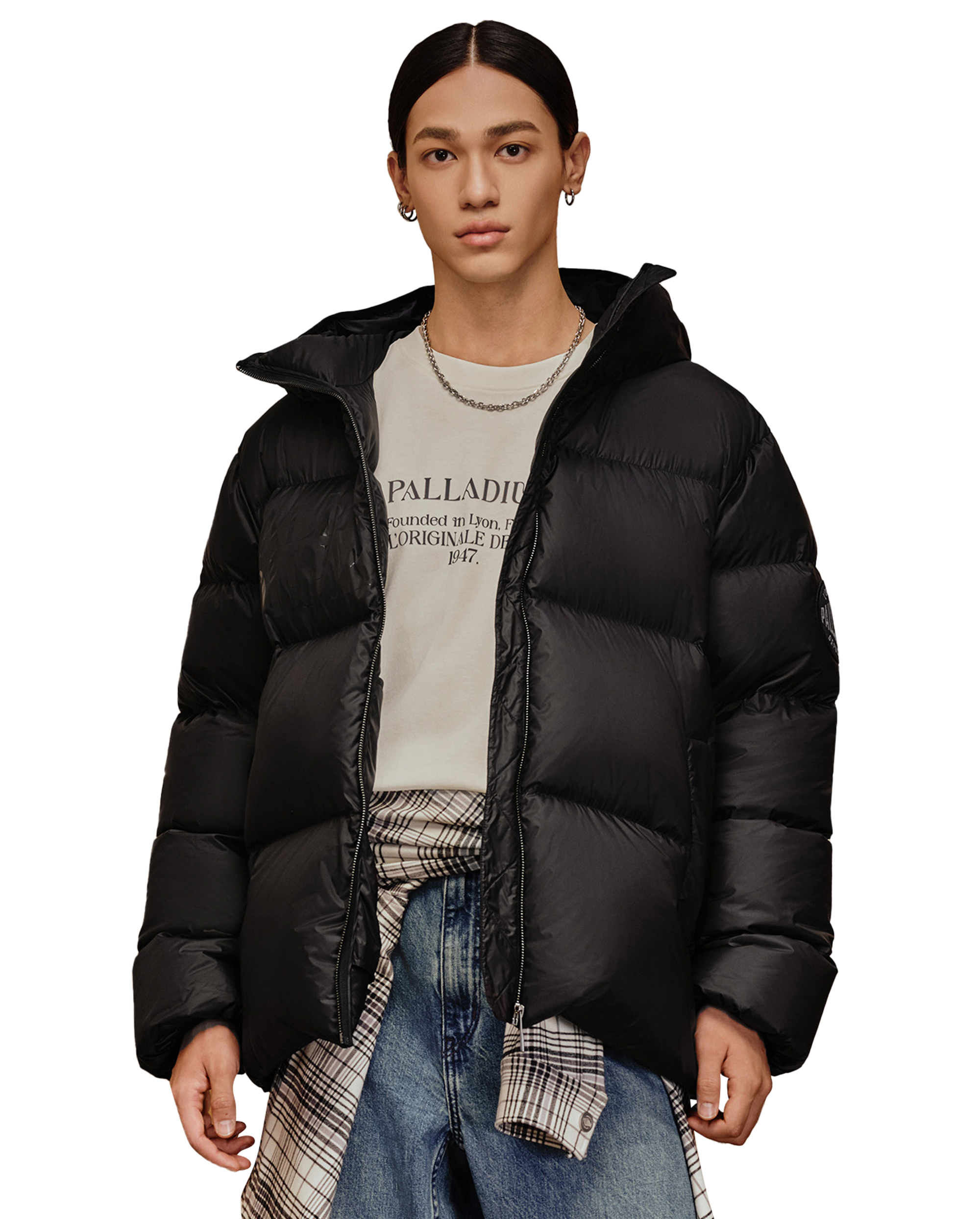 1010616-032 | MEN'S PALLADIUM LOGO DOWN JACKET | TAP SHOE