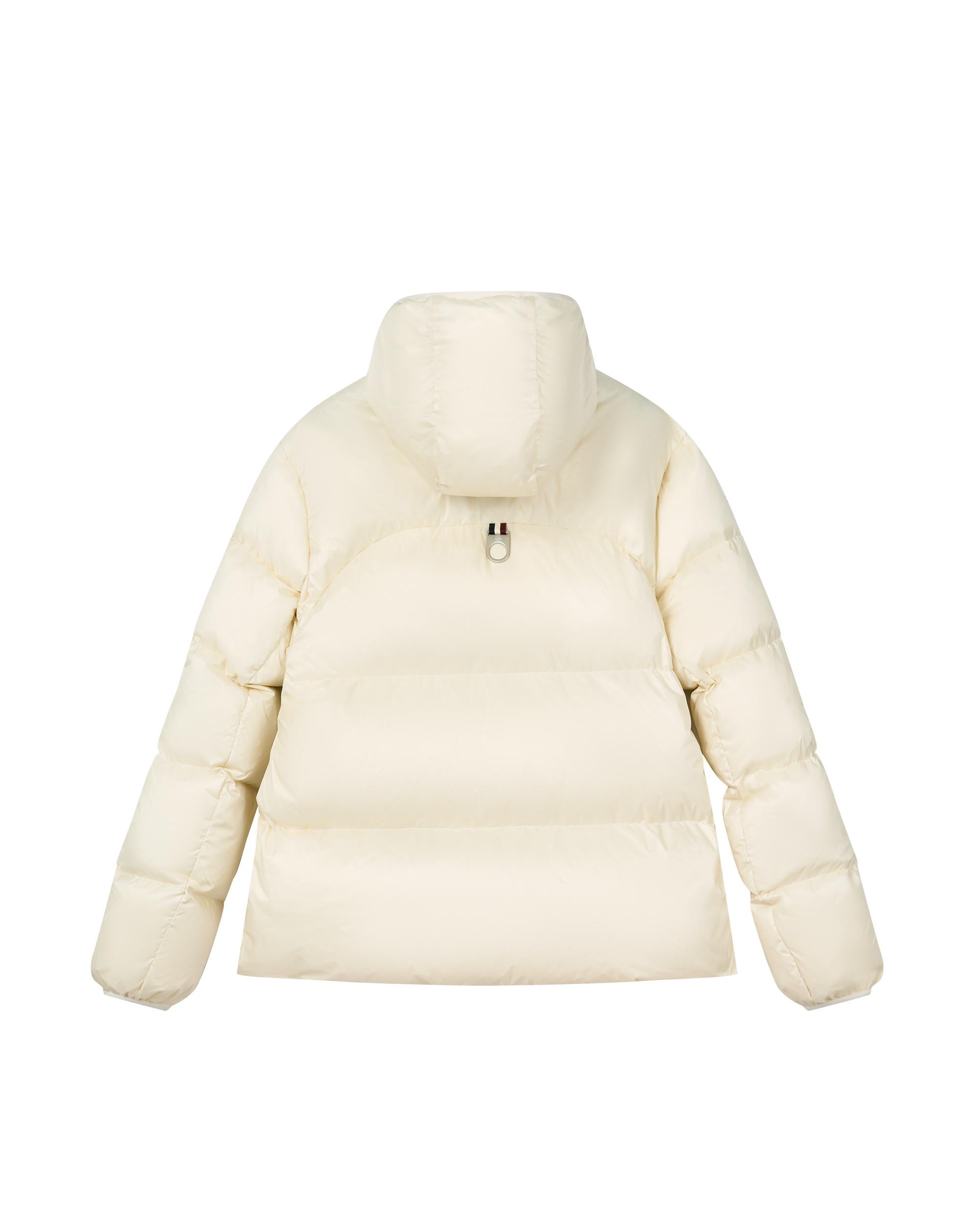 1010616-262 | MEN'S PALLADIUM LOGO DOWN JACKET | MARSHMALLOW