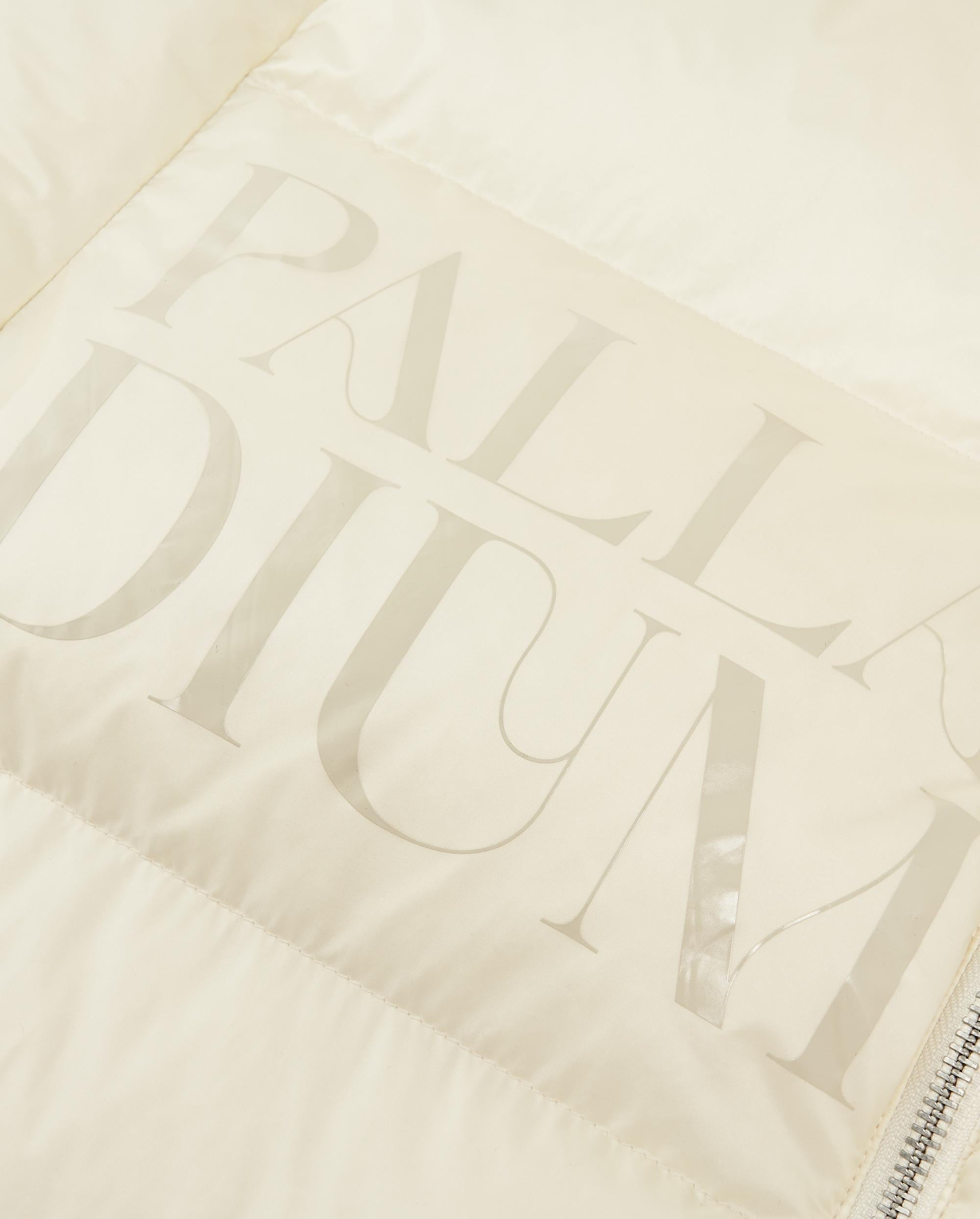 1010616-262 | MEN'S PALLADIUM LOGO DOWN JACKET | MARSHMALLOW