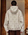 1010619-948 | MEN'S ALL-OVER IRIS LOGO FUZZY COTTON JACKET