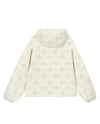 1010619-948 | MEN'S ALL-OVER IRIS LOGO FUZZY COTTON JACKET