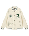 1011255-232 | MEN'S PALLADIUM LOGO LOOSE FIT VARSITY JACKET | VANILLA ICE