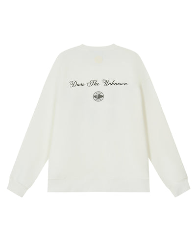 1011262-262 | MEN'S PALLADIUM LOGO SWEATSHIRT | MARSHMALLOW