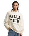 1011262-262 | MEN'S PALLADIUM LOGO SWEATSHIRT | MARSHMALLOW