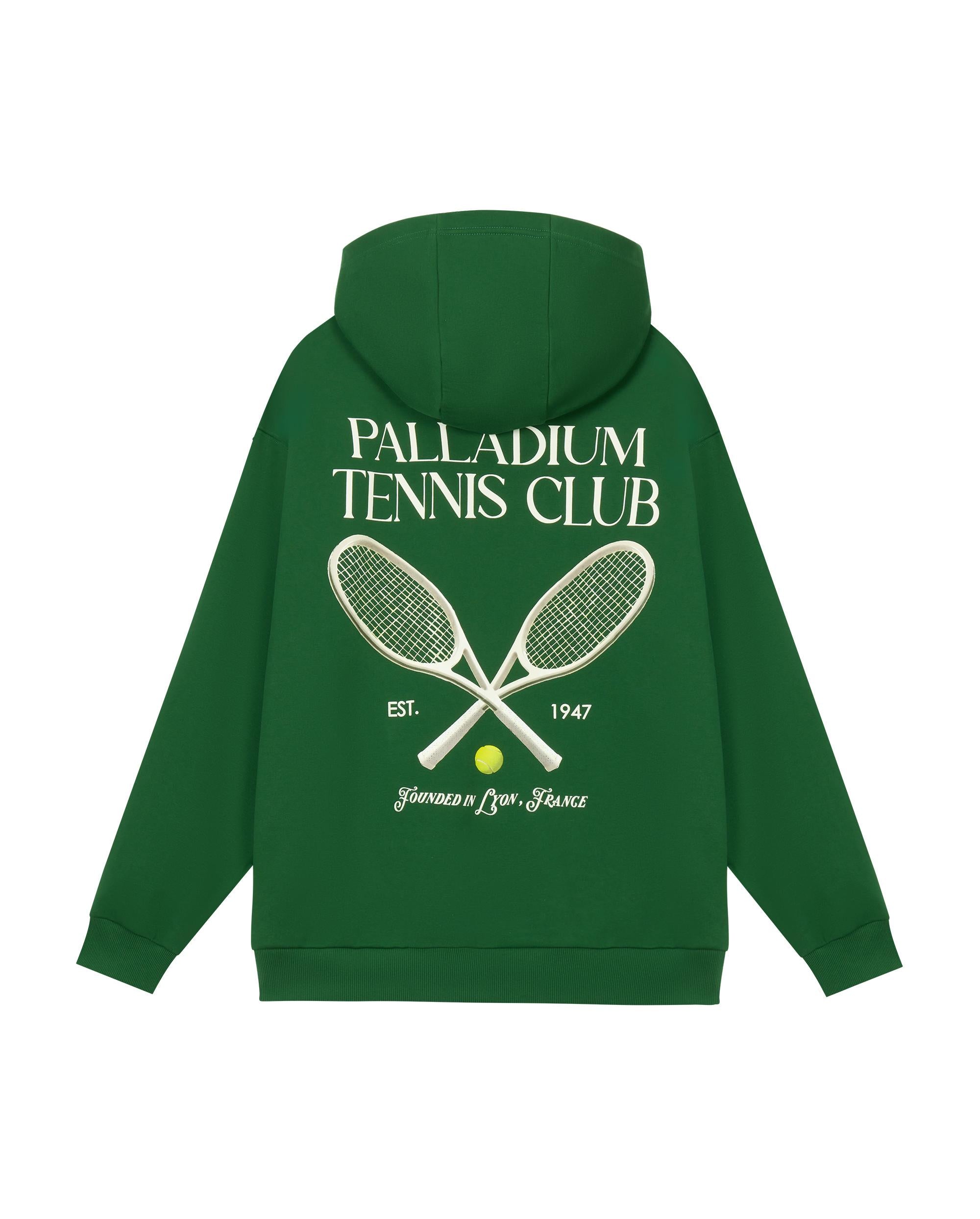 1011264-375 | MEN'S PALLADIUM TENNIS CLUB HOODIE | BLACKISH GRN