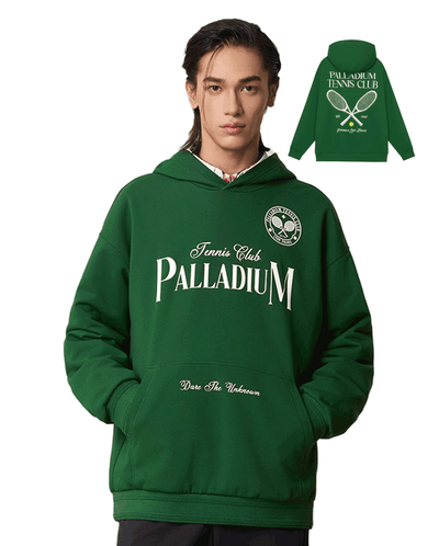 1011264-375 | MEN'S PALLADIUM TENNIS CLUB HOODIE | BLACKISH GRN
