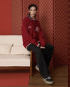 1011267-611 | MEN'S RICH LOGO SWEATER | SUN-DRIED TOMATO