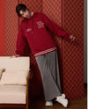 1011269-611 | MEN'S RICH LOGO HOODIE | SUN-DRIED TOMATO