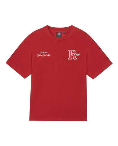 1011270-611 | MEN'S RICH LOGO T-SHIRT | SUN-DRIED TOMATO