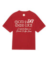 1011270-611 | MEN'S RICH LOGO T-SHIRT | SUN-DRIED TOMATO