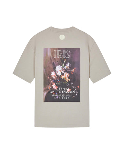 1011280-050 | MEN'S IRIS LOGO VINTAGE LOOSE FIT T-SHIRT | MOON ROCK
