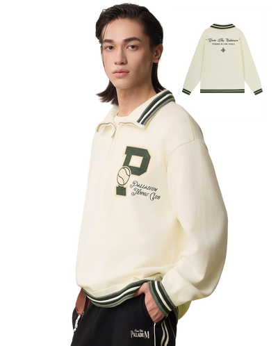 1011287-232 | MEN'S TENNIS CLUB HALF-ZIP POLO SWEATSHIRT