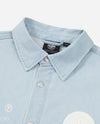 1011295-423 | MEN'S PALLADIUM LOGO LONG SLEEVES SHIRT | CELESTIAL BLUE