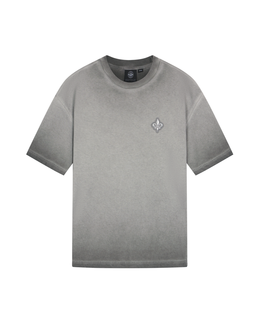 1011314-065 | MEN'S EMBROIDERED IRIS LOGO WASHED COTTON T-SHIRT | PALOMA