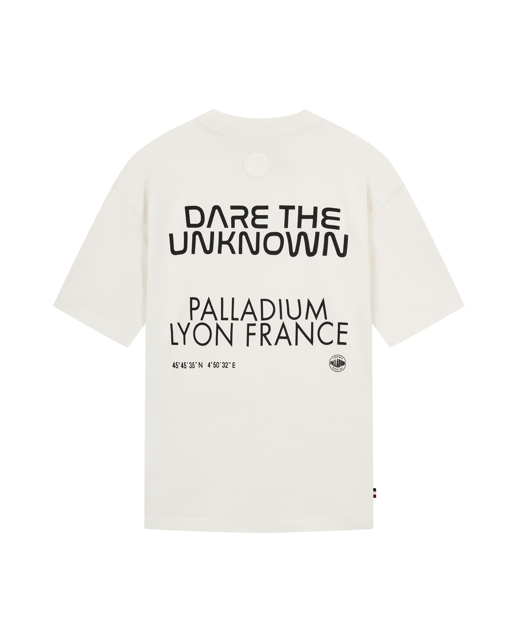 1011317-262 | MEN'S IRIS LOGO LOOSE FIT COTTON T-SHIRT | MARSHMALLOW