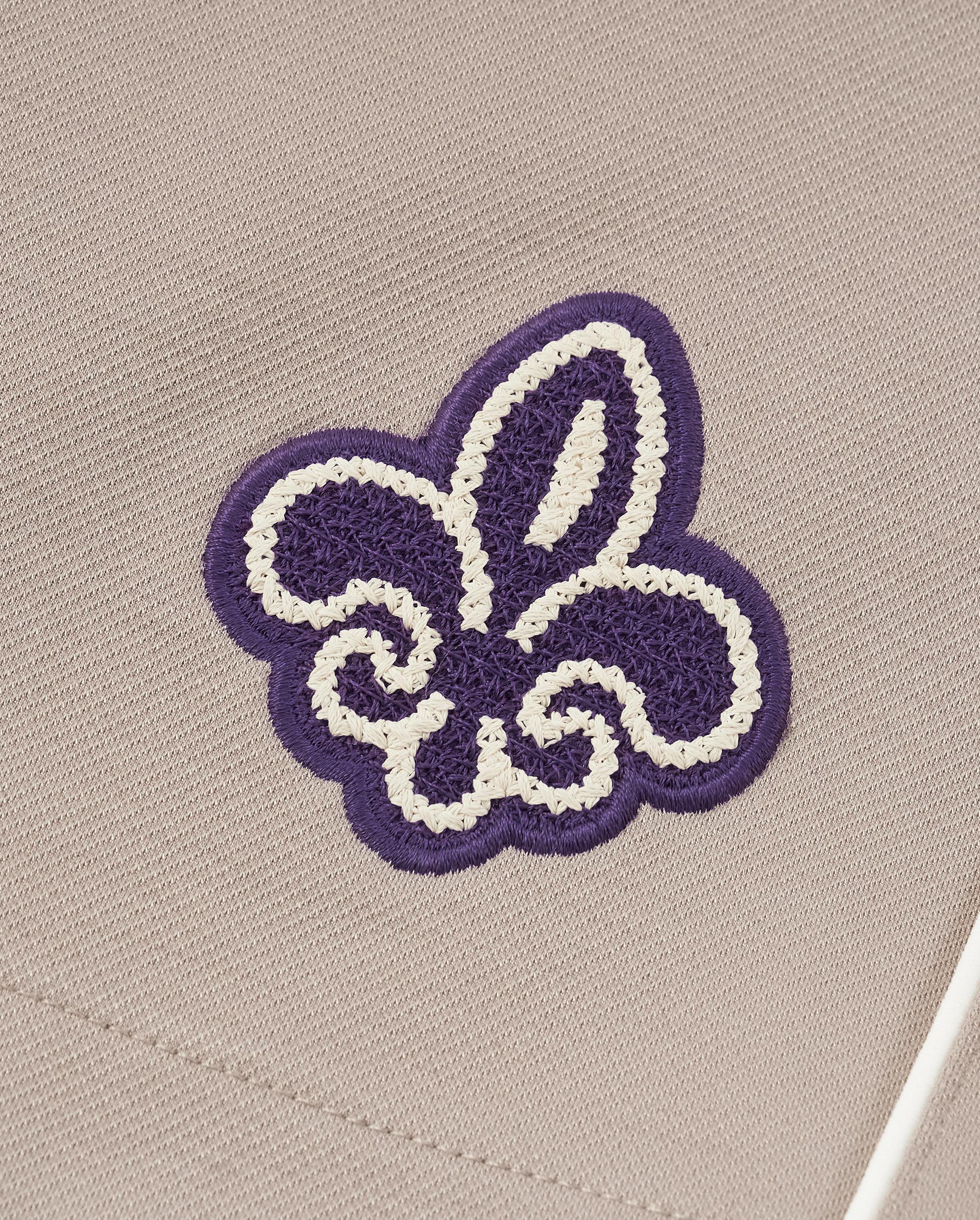 1011323-050 | MEN'S IRIS LOGO LOOSE FIT SIDE STRIPES SHORTS | MOON ROCK