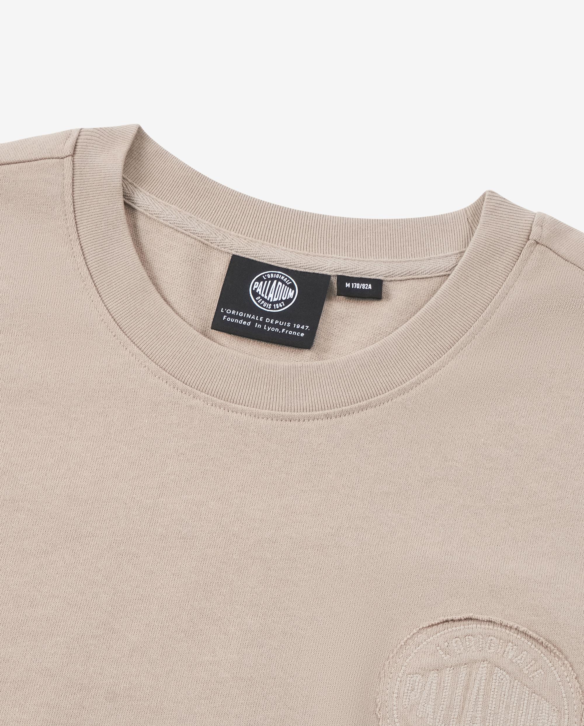 1011327-050 | MEN'S PALLADIUM LOOSE FIT COTTON T-SHIRT | MOON ROCK