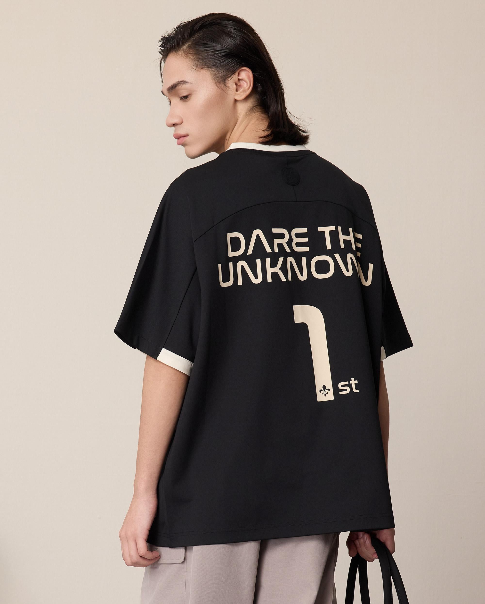 1011331-032 | MEN'S LOGO VINTAGE LOOSE FIT COLOR BLOCKS T-SHIRT | TAP SHOE