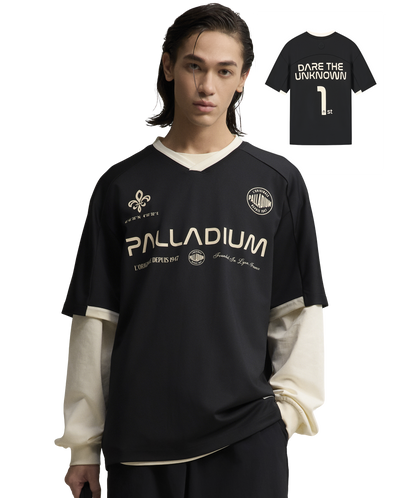 1011331-032 | MEN'S LOGO VINTAGE LOOSE FIT COLOR BLOCKS T-SHIRT | TAP SHOE