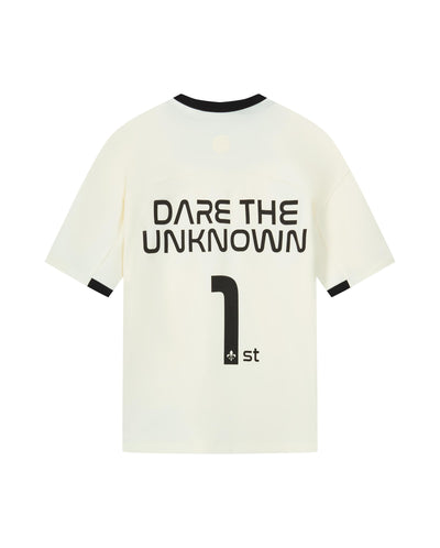 1011331-262 | MEN'S LOGO VINTAGE LOOSE FIT COLOR BLOCKS T-SHIRT | MARSHMALLOW