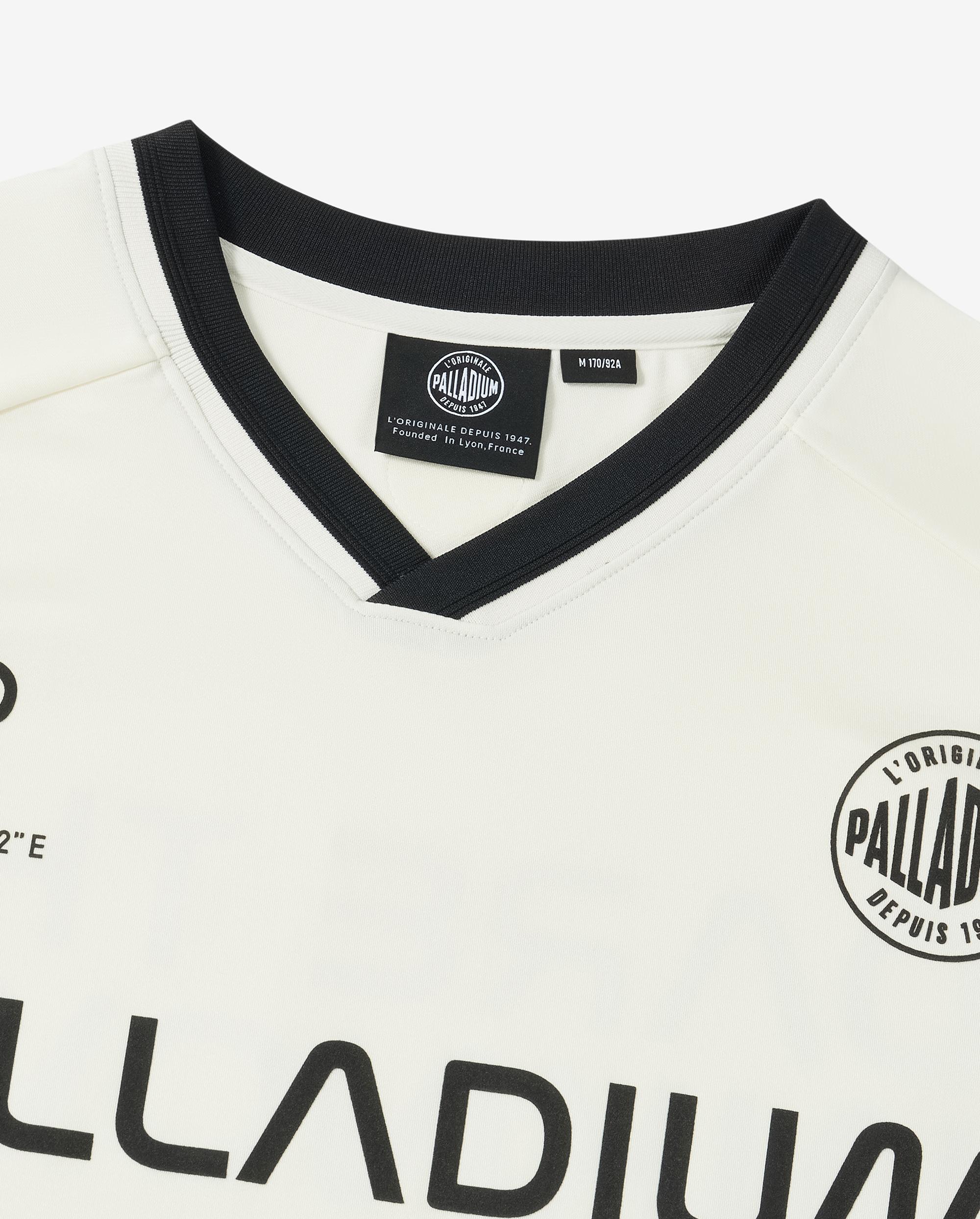 1011331-262 | MEN'S LOGO VINTAGE LOOSE FIT COLOR BLOCKS T-SHIRT | MARSHMALLOW