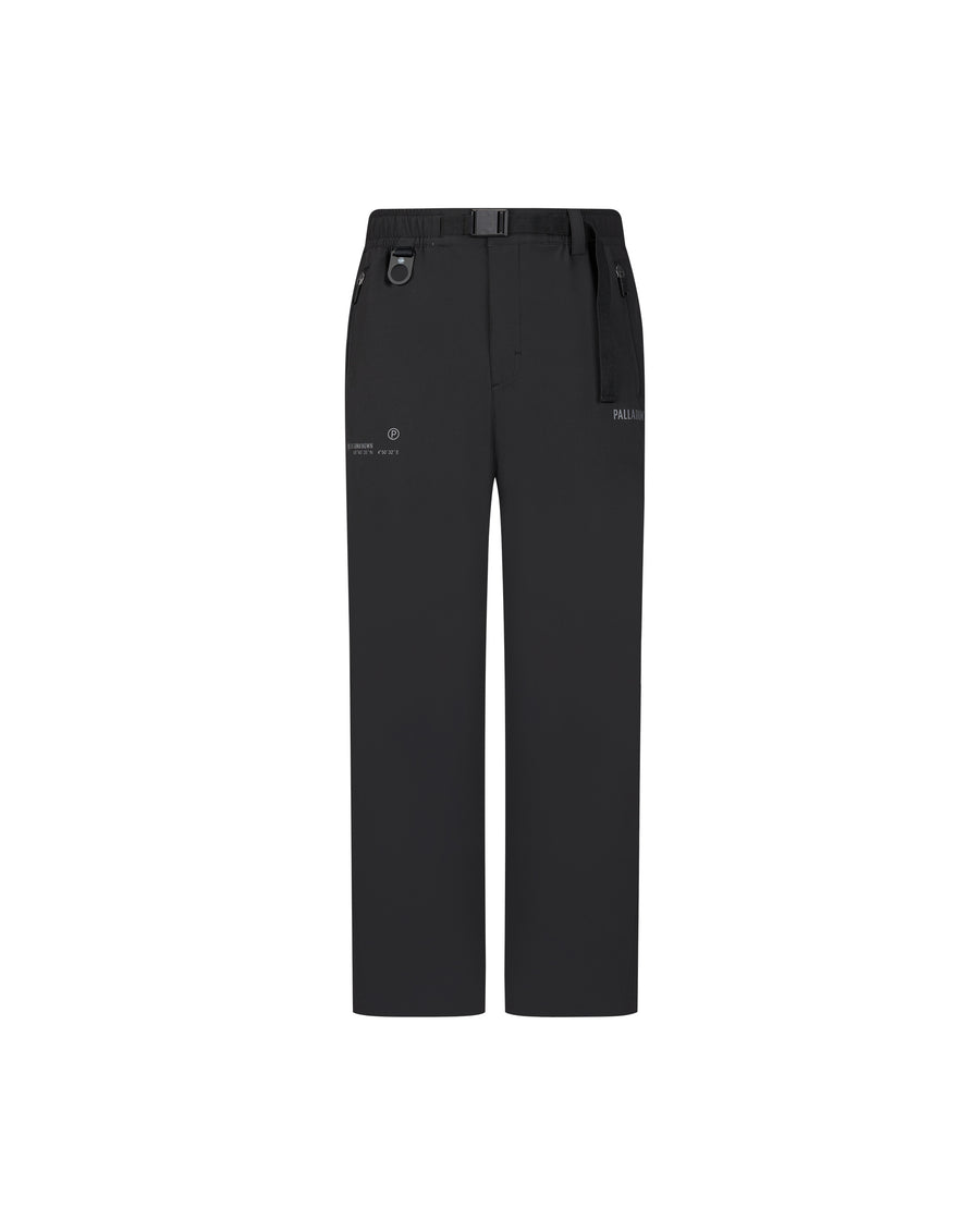 1011335-032 | MEN'S PALLADIUM LOGO BELTED STRAIGHT PANTS | TAP SHOE