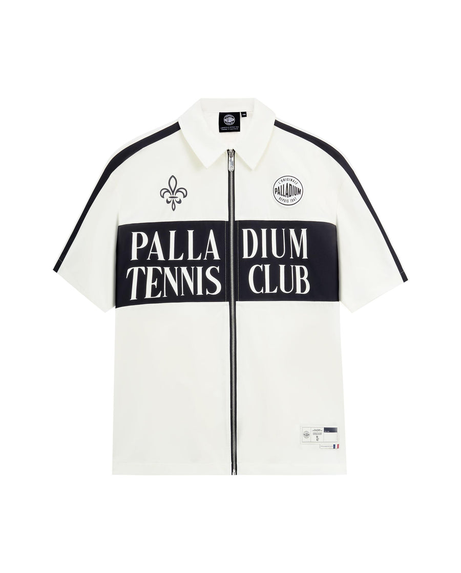 1011340-262 | MEN'S VINTAGE COLOR BLOCKS SIDE STRIPED JACKET | MARSHMALLOW