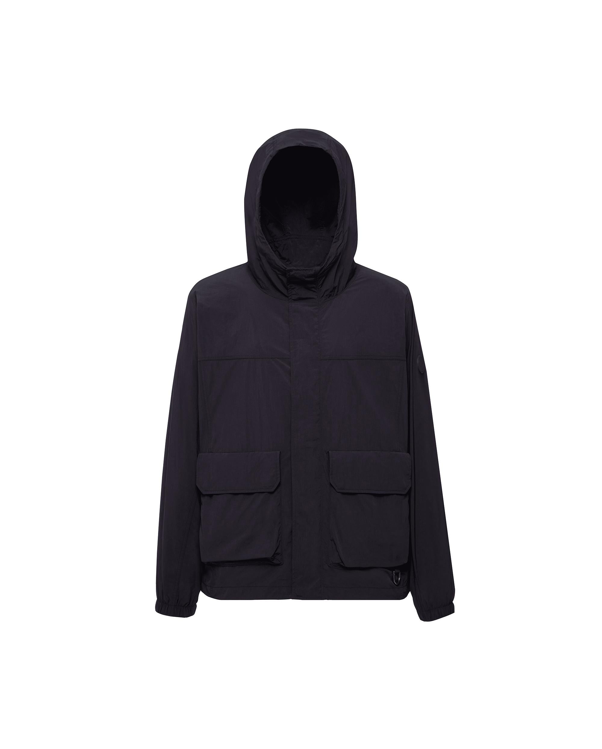 1011528-008 | MEN'S CARGO HOODED JACKET | BLACK