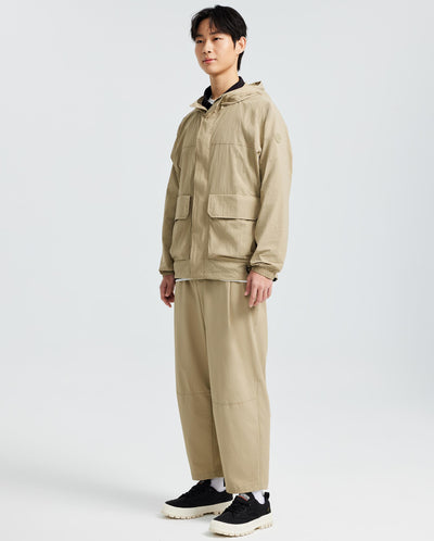 1011528-257 | MEN'S CARGO HOODED JACKET | WARM SAND