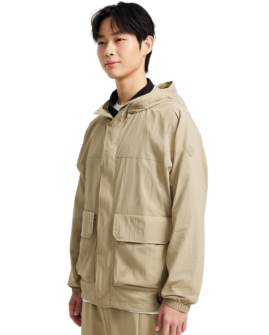 1011528-257 | MEN'S CARGO HOODED JACKET | WARM SAND