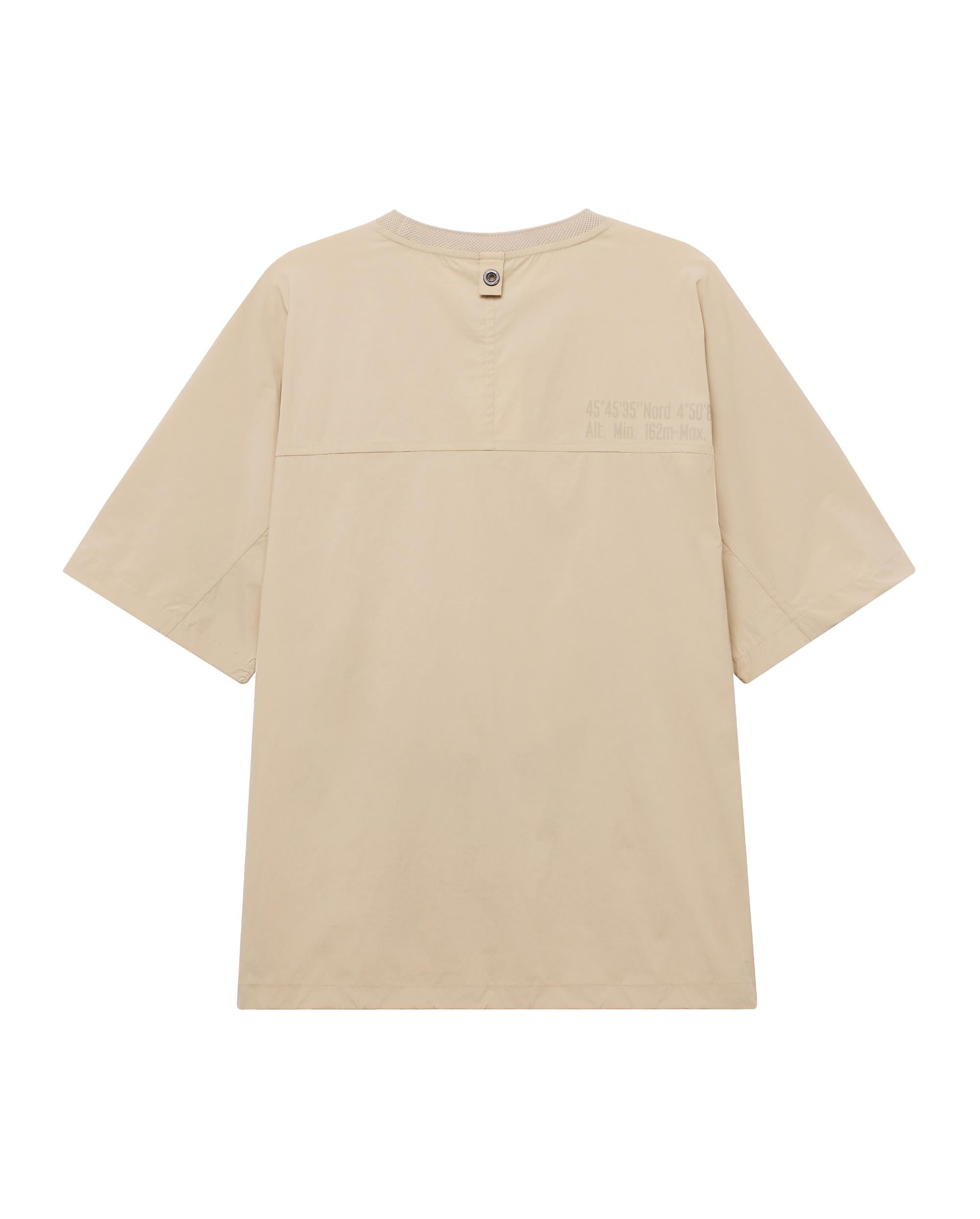 1011529-264 | MEN'S LOOSE FIT DROPPED SHOULDERS T-SHIRT | CHALK