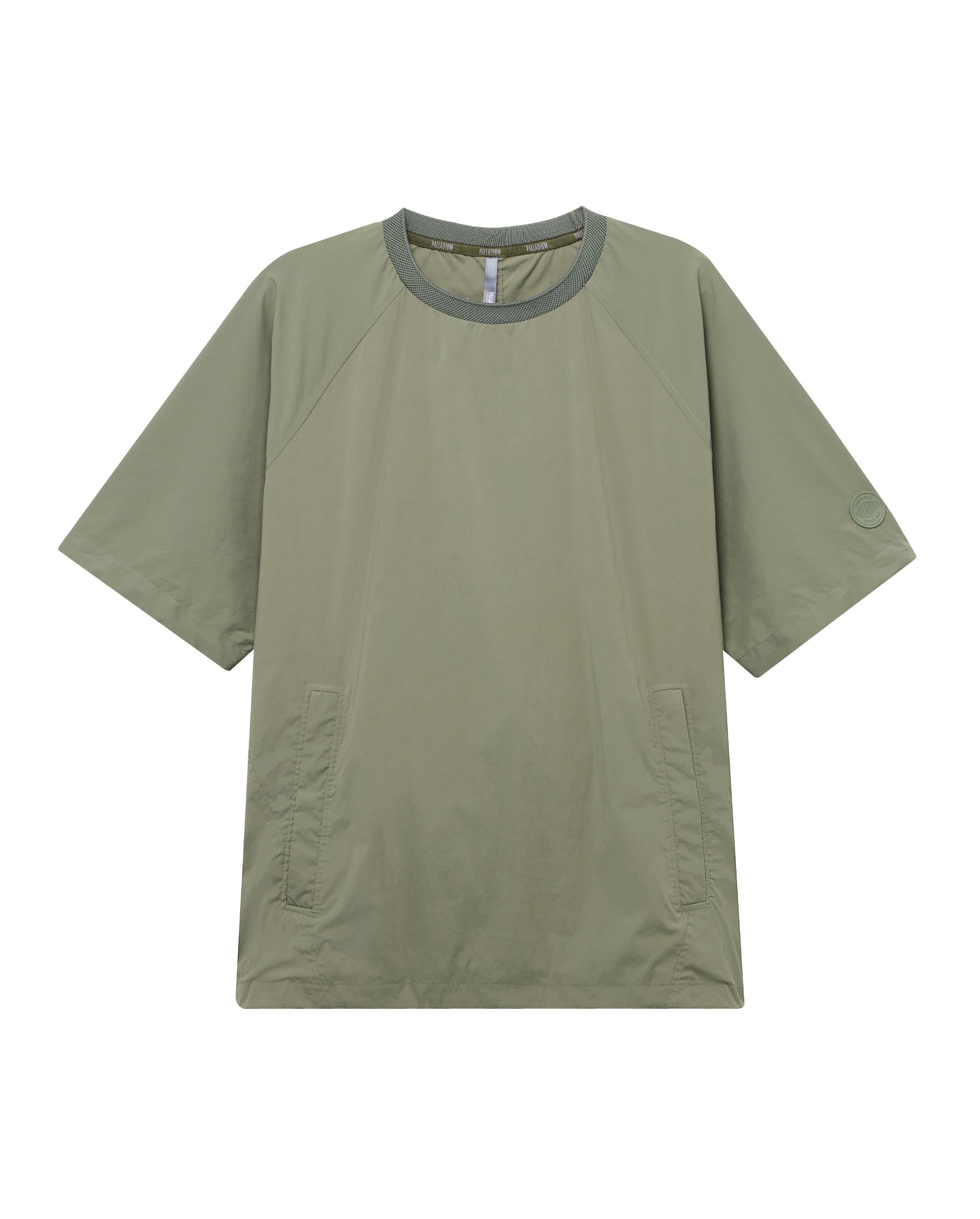 1011529-309 | MEN'S LOOSE FIT DROPPED SHOULDERS T-SHIRT | OLIVE GREEN