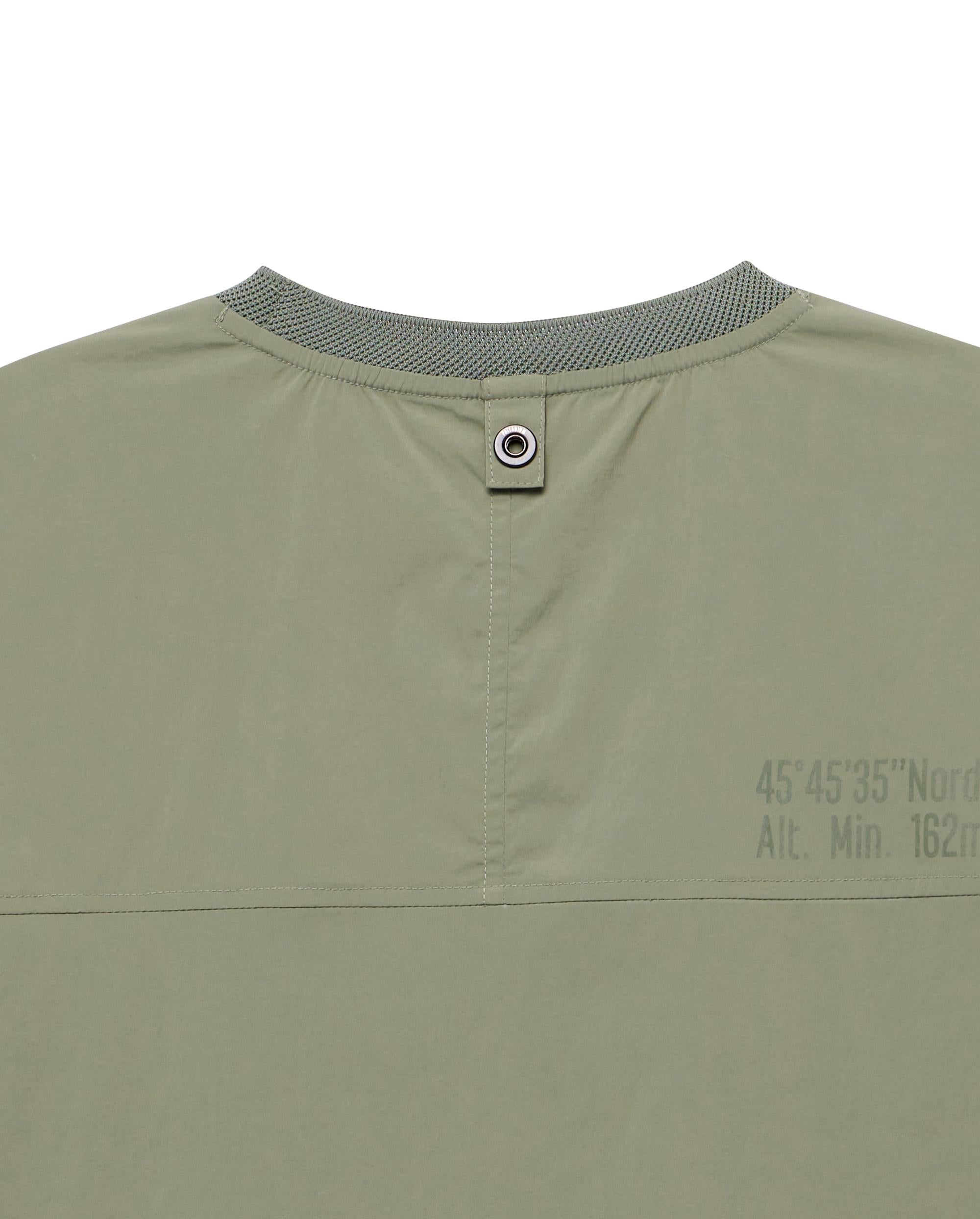 1011529-309 | MEN'S LOOSE FIT DROPPED SHOULDERS T-SHIRT | OLIVE GREEN