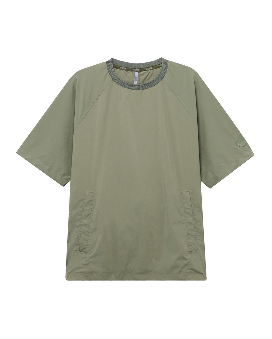1011529-309 | MEN'S LOOSE FIT DROPPED SHOULDERS T-SHIRT | OLIVE GREEN