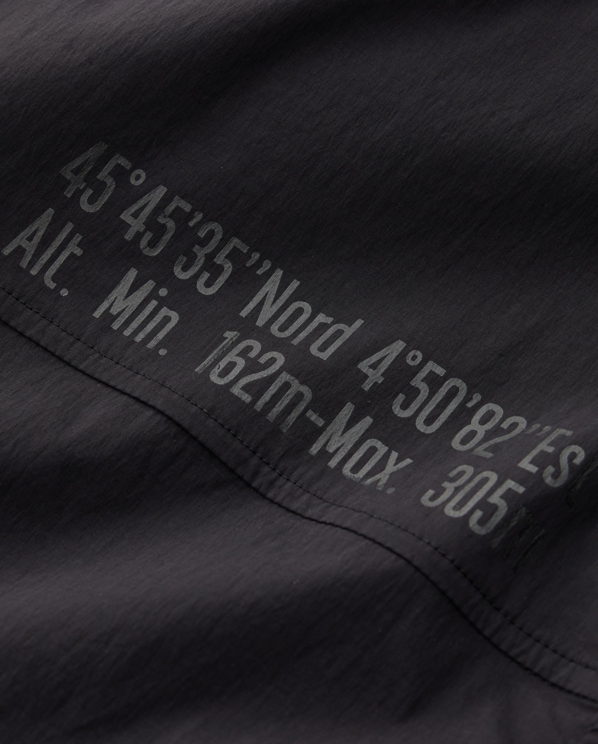 1011531-008 | MEN'S DROPPED SHOULDERS SHORT SLEEVES SHIRT | BLACK