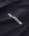 1011533-008 | MEN'S LOGO HENLEY COLLAR POCKET T-SHIRT | BLACK