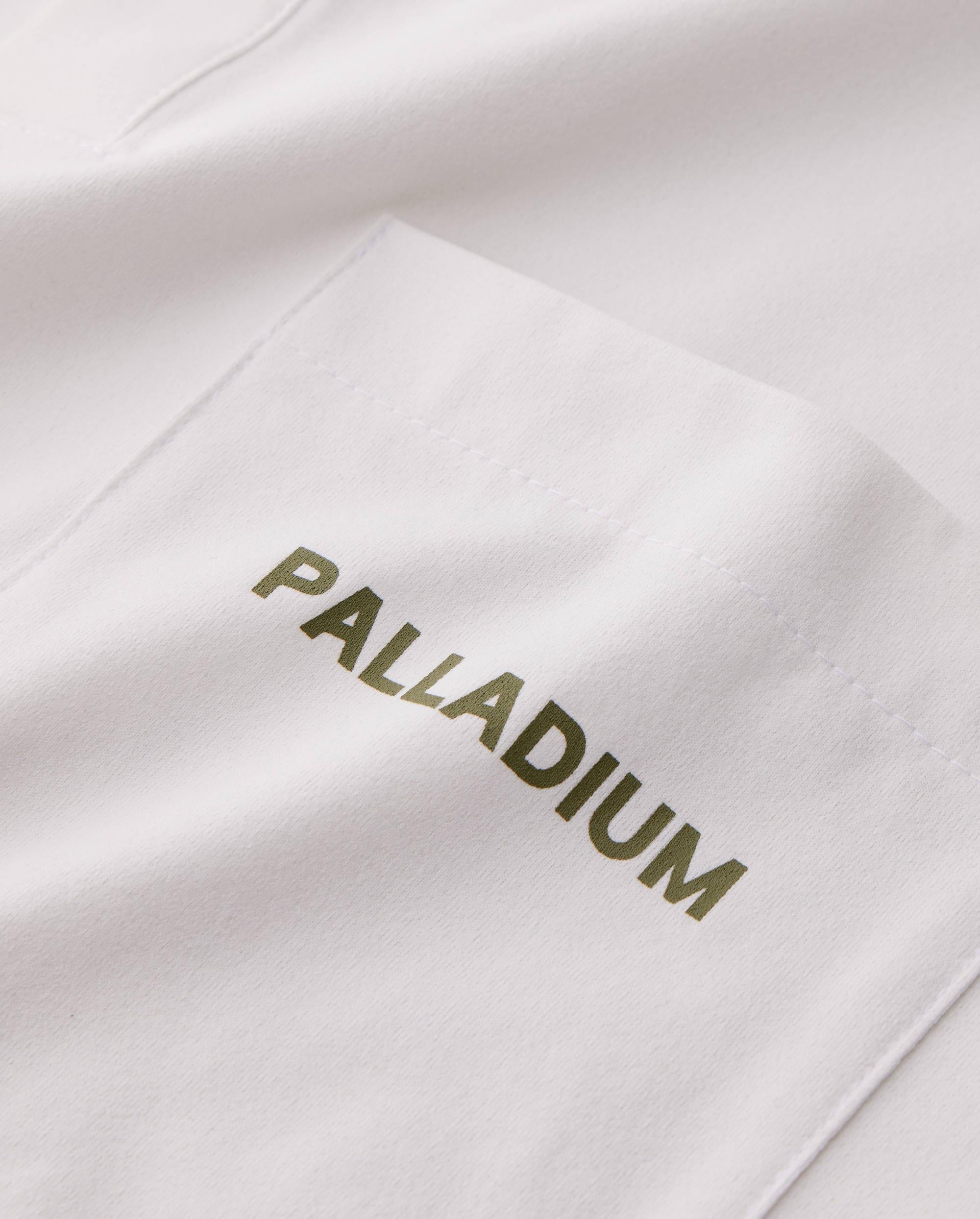 1011533-106 | MEN'S LOGO HENLEY COLLAR POCKET T-SHIRT | GREY WHITE