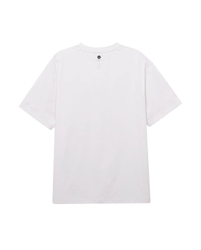 1011533-106 | MEN'S LOGO HENLEY COLLAR POCKET T-SHIRT | GREY WHITE