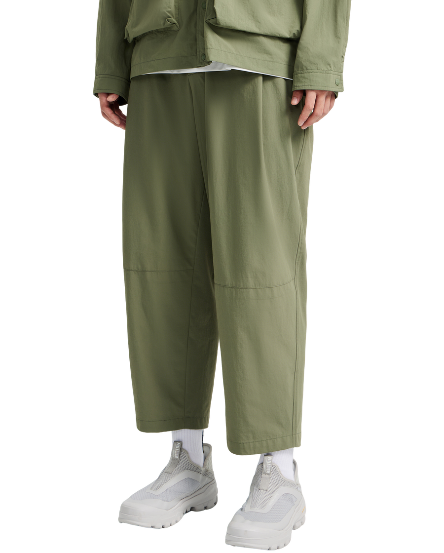 1011534-309 | MEN'S BARREL LEG PANTS | OLIVE GREEN