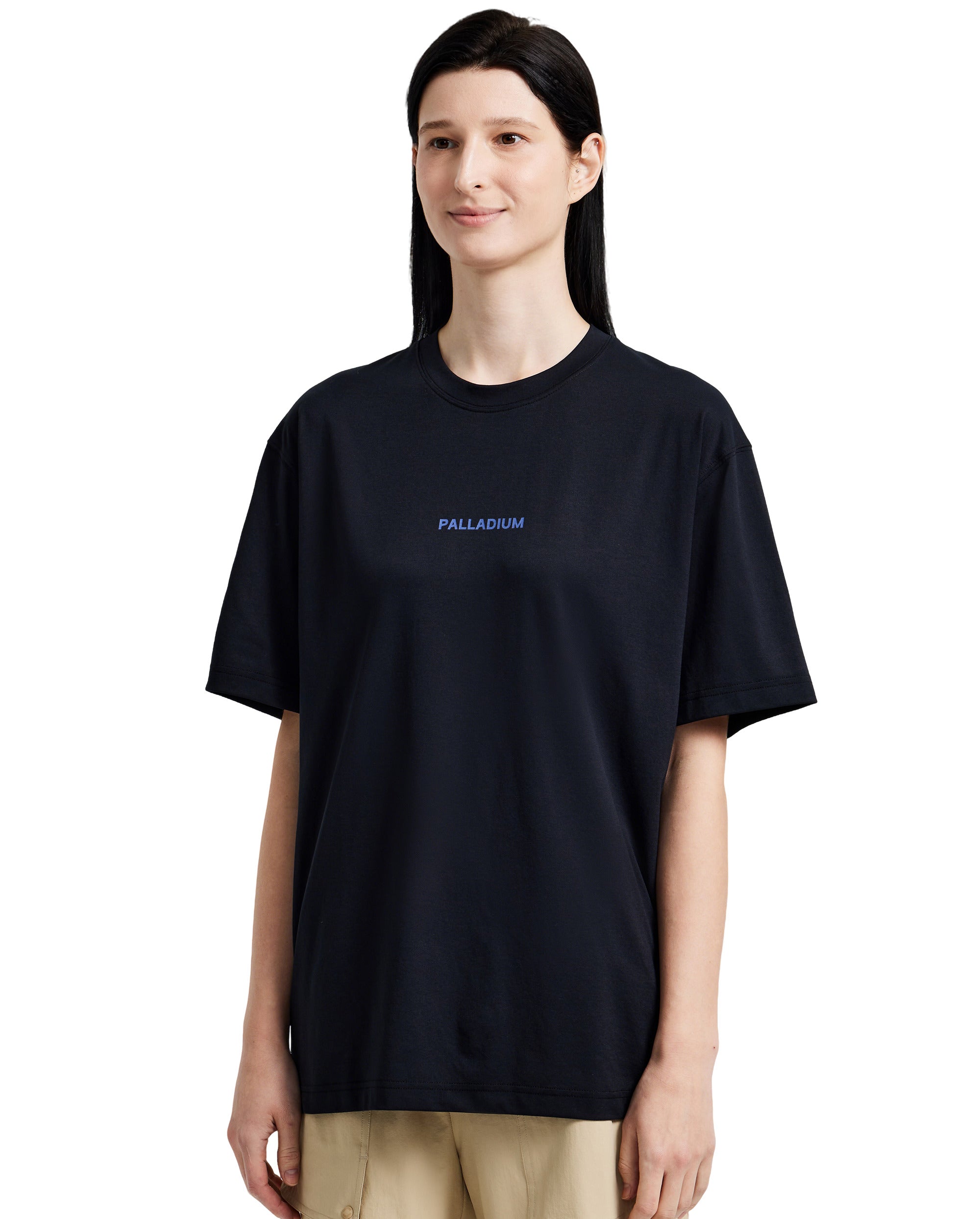 1011535-008 | MEN'S PALLADIUM LOGO T-SHIRT | BLACK