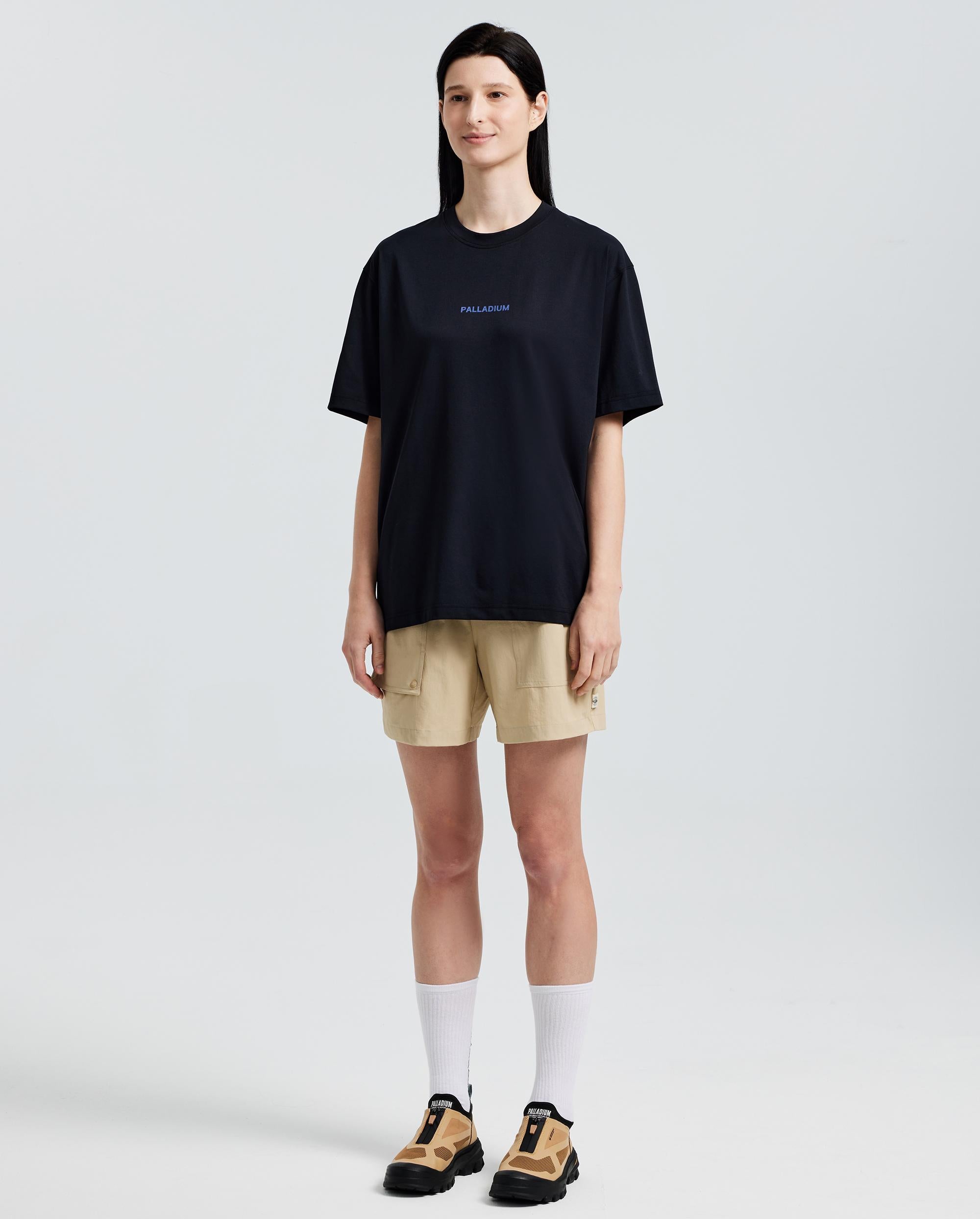 1011535-008 | MEN'S PALLADIUM LOGO T-SHIRT | BLACK