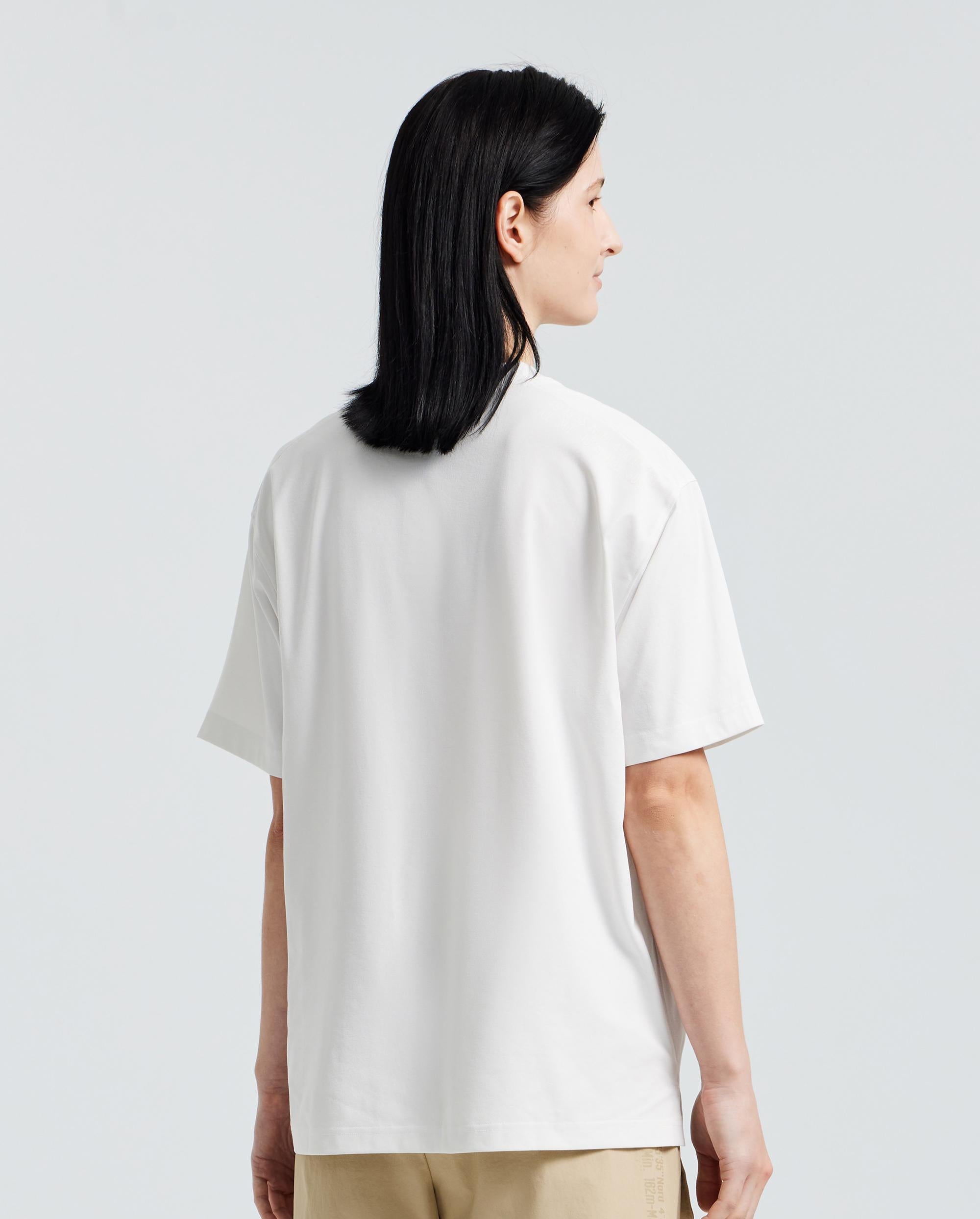 1011535-106 | MEN'S PALLADIUM LOGO T-SHIRT | GREY WHITE