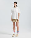 1011535-106 | MEN'S PALLADIUM LOGO T-SHIRT | GREY WHITE
