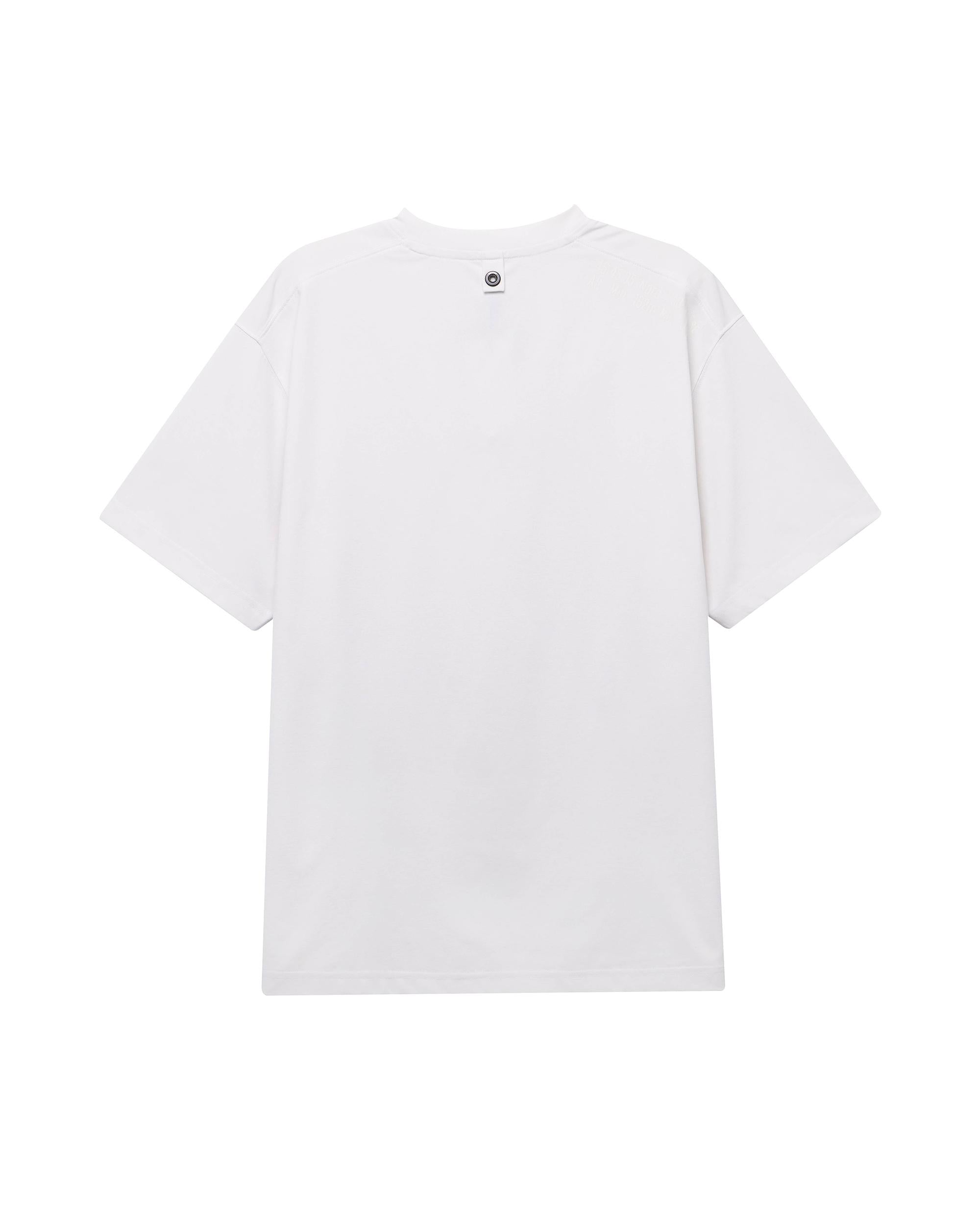 1011535-106 | MEN'S PALLADIUM LOGO T-SHIRT | GREY WHITE