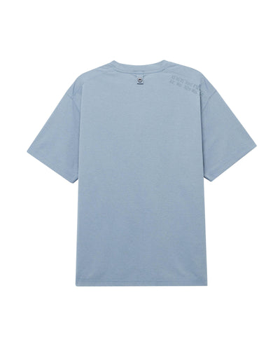 1011535-469 | MEN'S PALLADIUM LOGO T-SHIRT | BLUE GREY