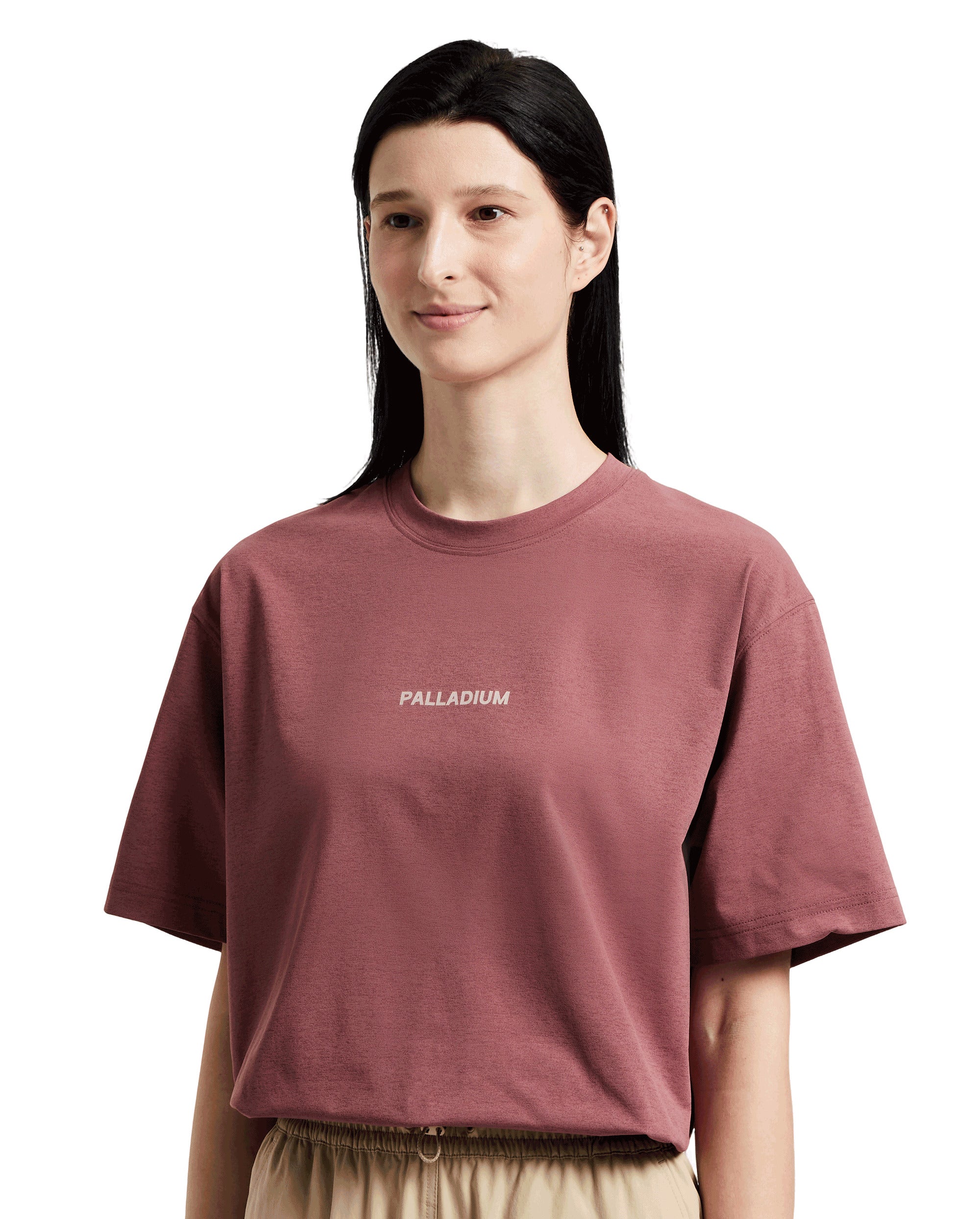 1011535-698 | MEN'S PALLADIUM LOGO T-SHIRT | PALE RUST