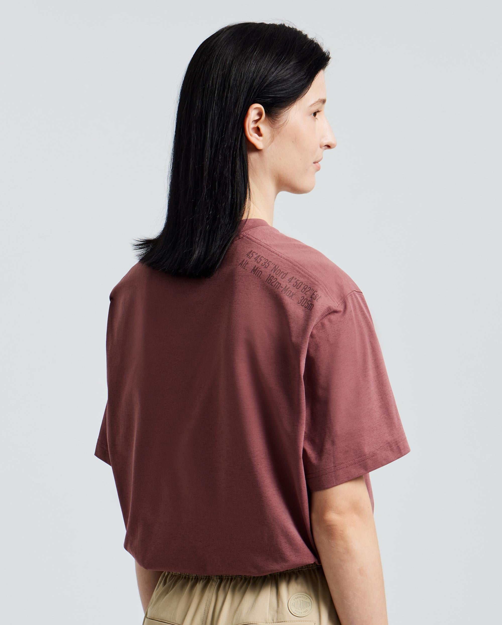 1011535-698 | MEN'S PALLADIUM LOGO T-SHIRT | PALE RUST