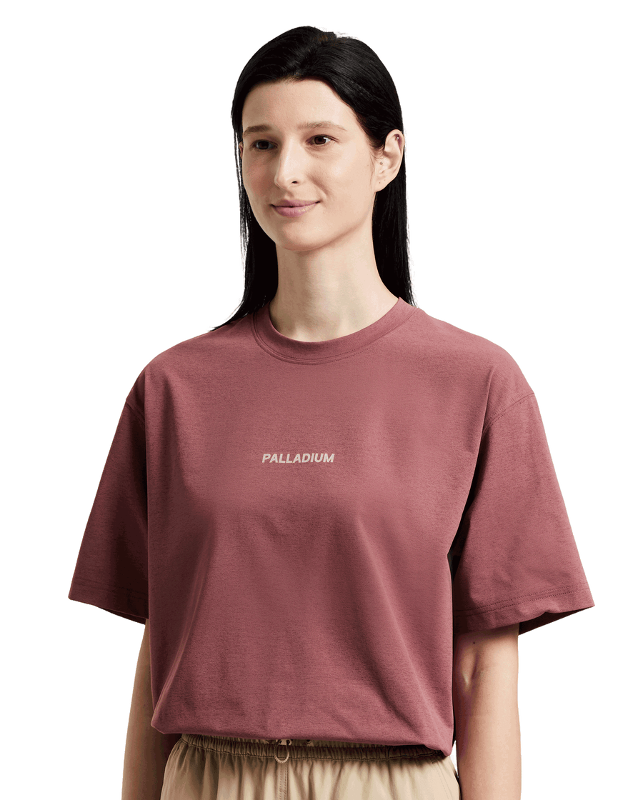 1011535-698 | MEN'S PALLADIUM LOGO T-SHIRT | PALE RUST